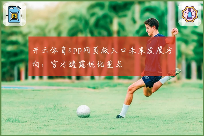 开云体育app网页版入口未来发展方向，官方透露优化重点