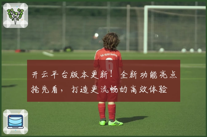 开云平台版本更新！全新功能亮点抢先看，打造更流畅的高效体验